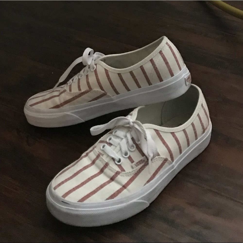 Madewell x Vans Blush Stripe Sneaker